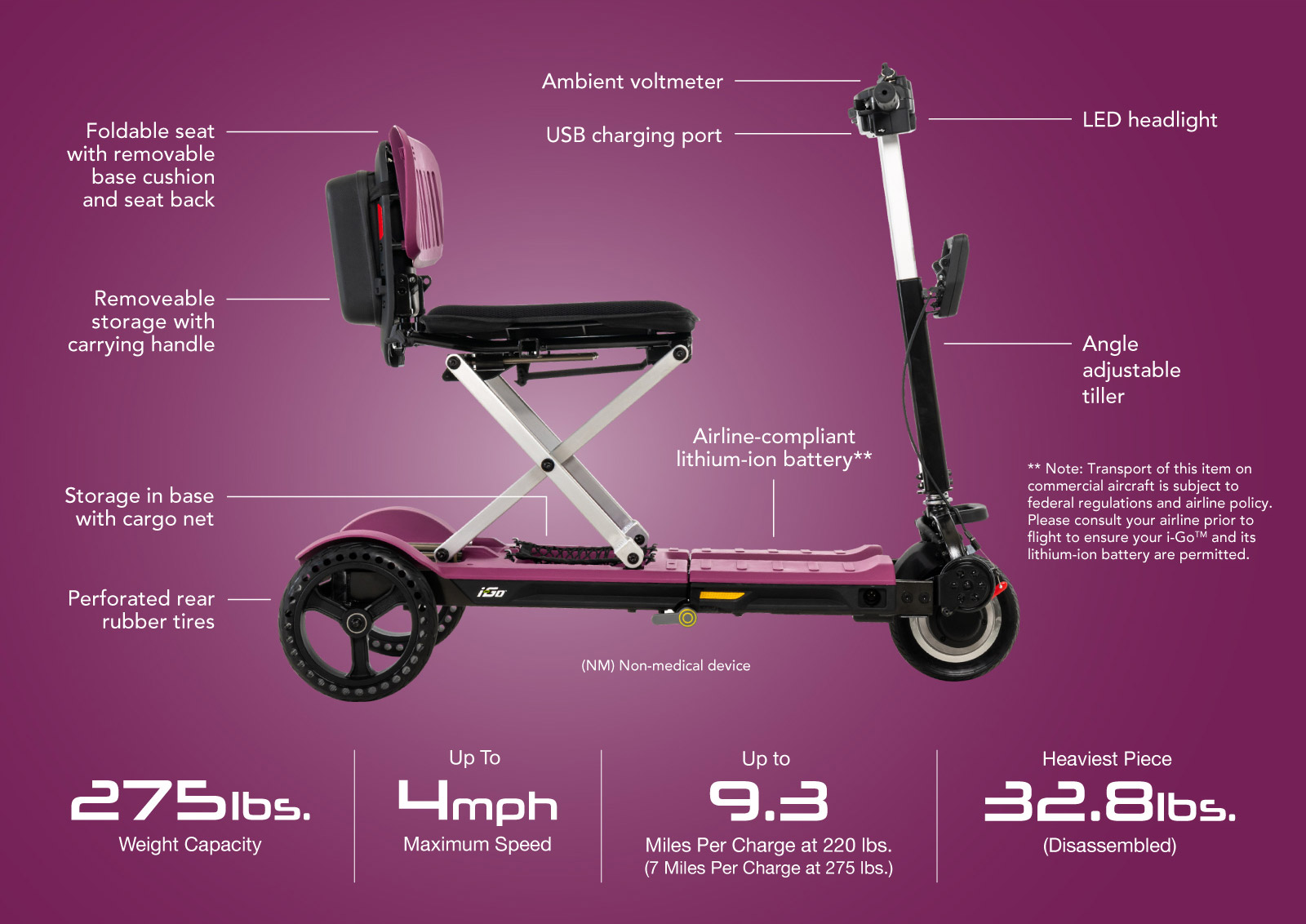 i-Go Folding Scooter