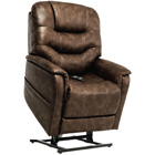 image of walnut vivalift elegance 2 plr 975 power lift recliner
