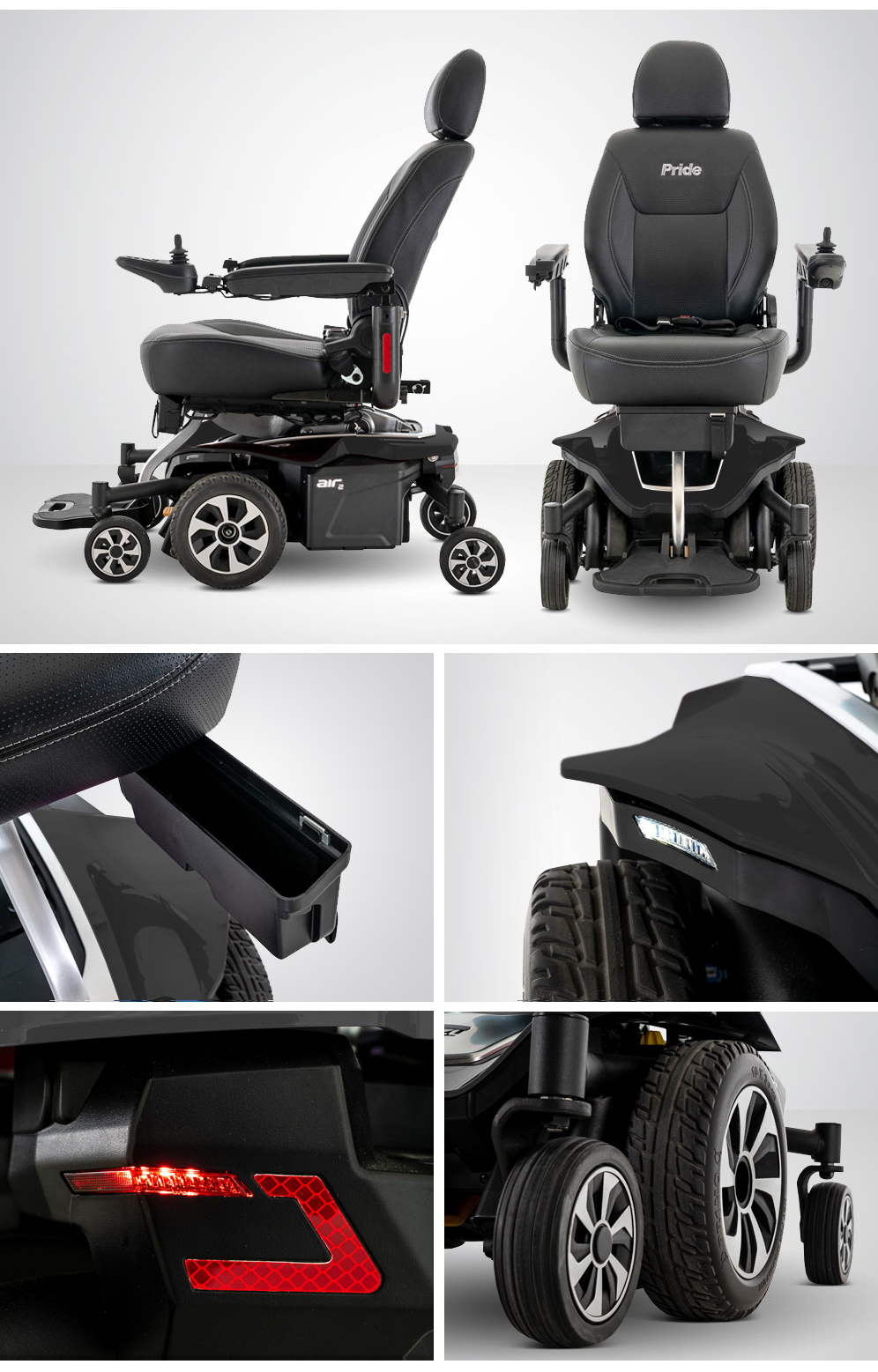 Jazzy Air® 2 Elevated Wheelchair :: Jazzy® Power Chair | Pride Mobility®