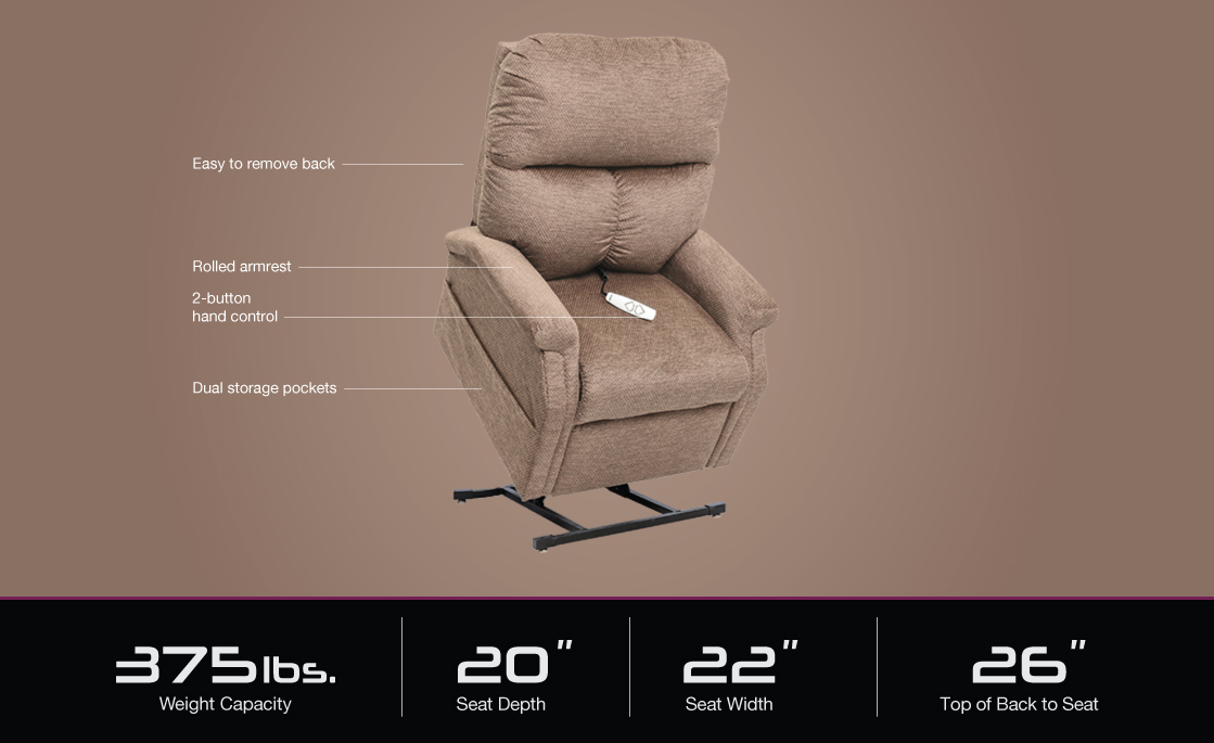 lc 250 pride power lift recliner specifications image