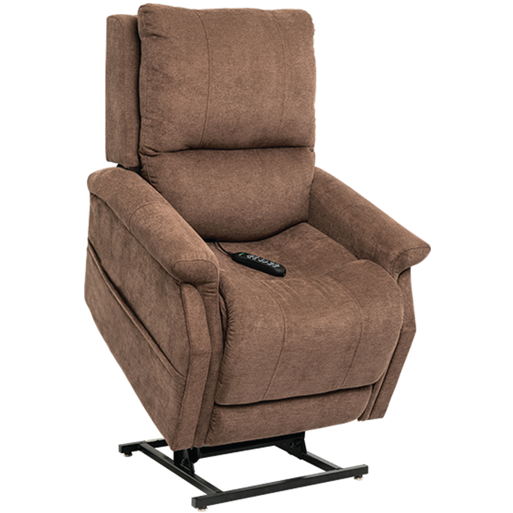  Pride ViVaLift Atlas Plus 2 Infinite Lay Flat Lift Chair  (PLR-2985M) with Inside Delivery and Setup Option (Badlands Mushroom,  Inside Delivery and Setup) : Health & Household