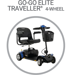 Go Go Elite Traveller 4-Wheel